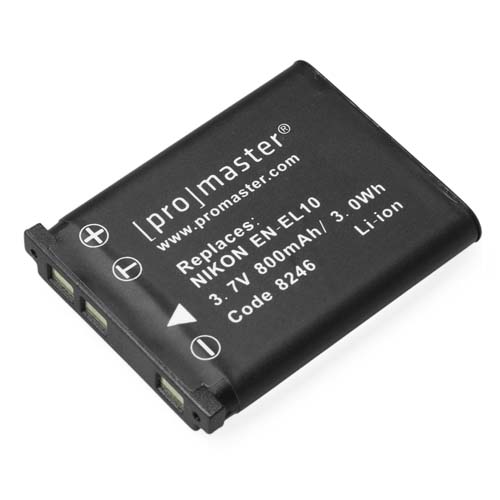 Buy ProMaster Li-ion Battery - Nikon EN-EL10 - National Camera Exchange