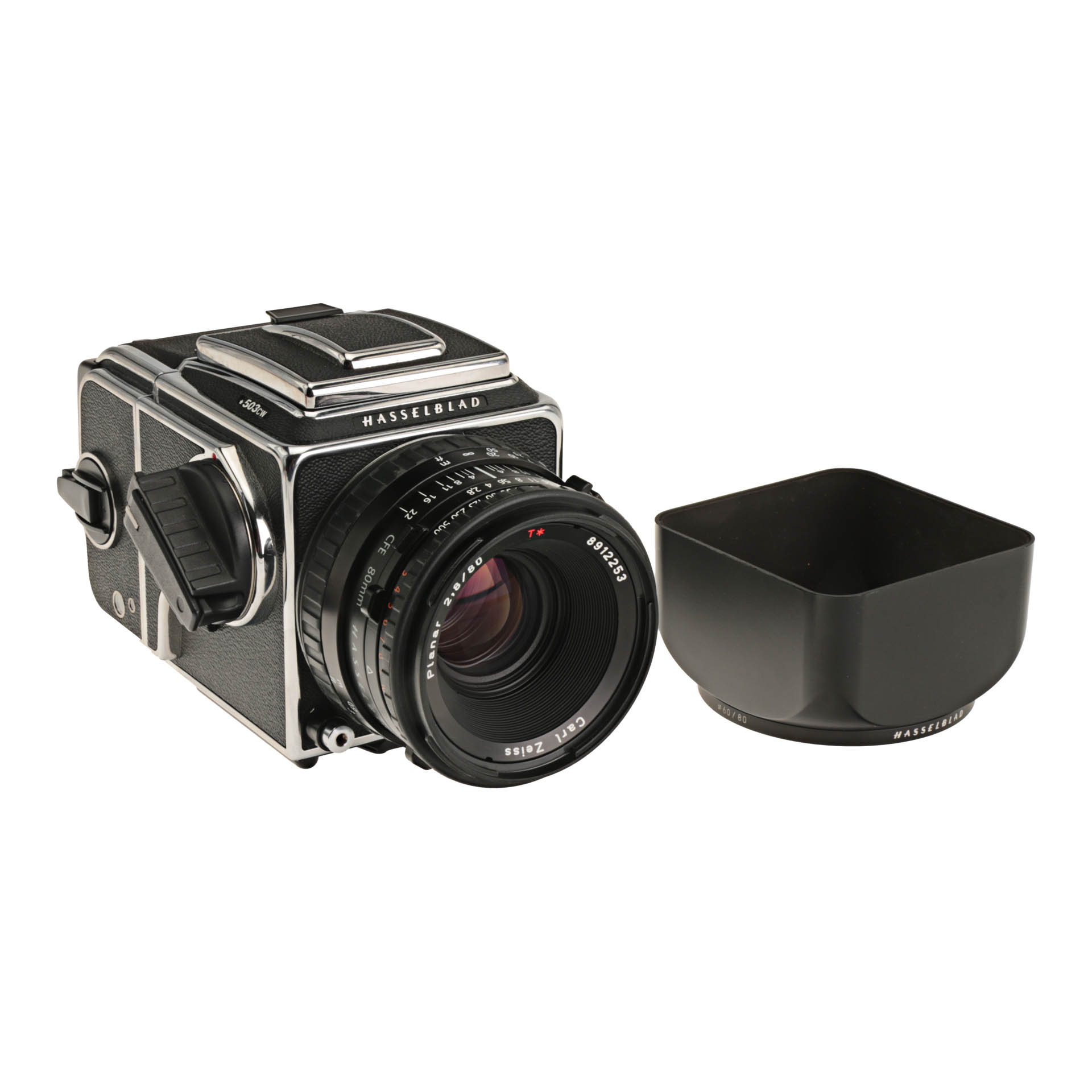 Hasselblad 503CWフィルムカメラ Hasselblad 503CW Camera with Carl Zeiss 80mm f2.8 Planar T
