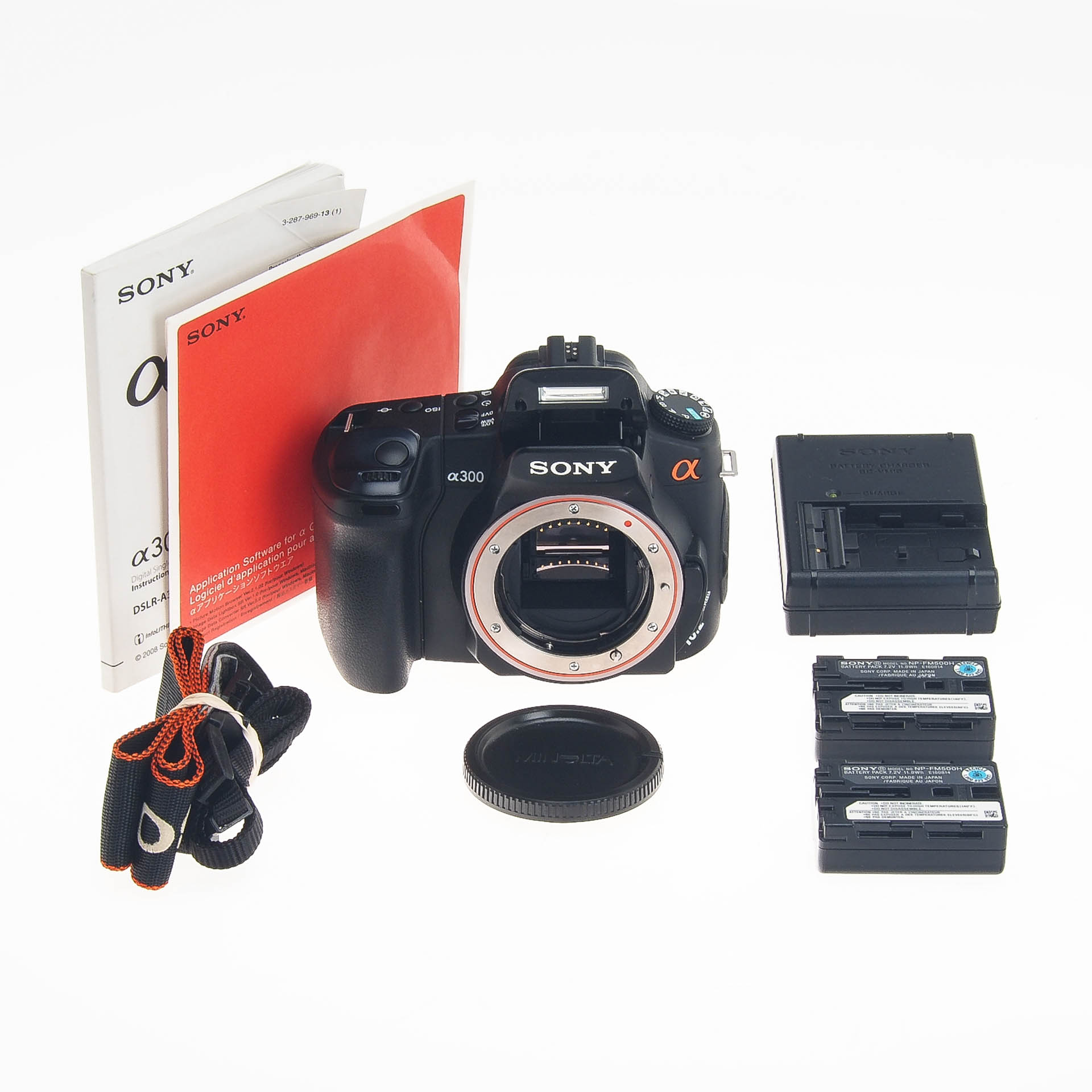 Buy Sony Alpha DSLR-A300 10.2MP Digital SLR Camera Body Black