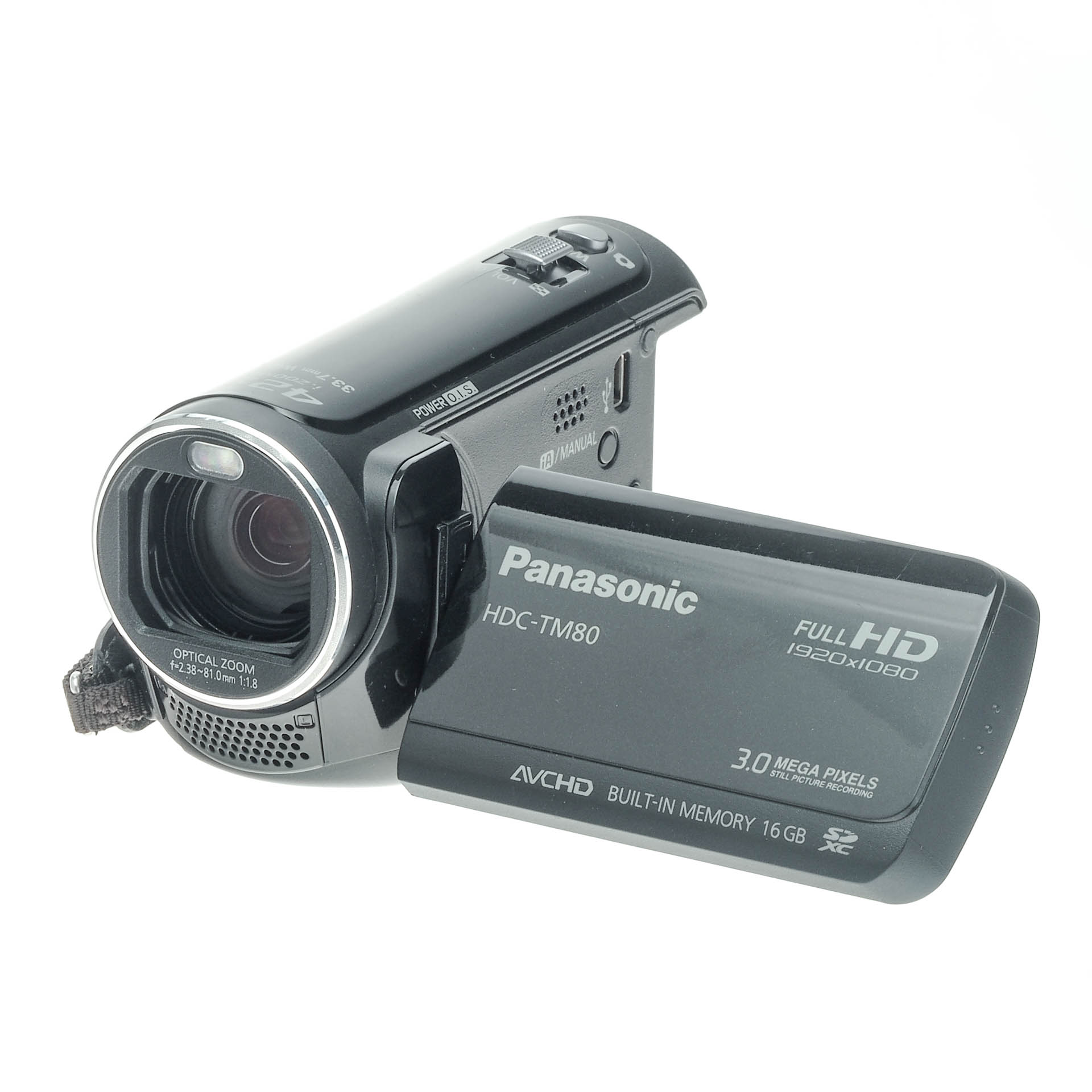 Buy Panasonic HDCTM80 16GB Internal and SDXC High Def Camcorder Black